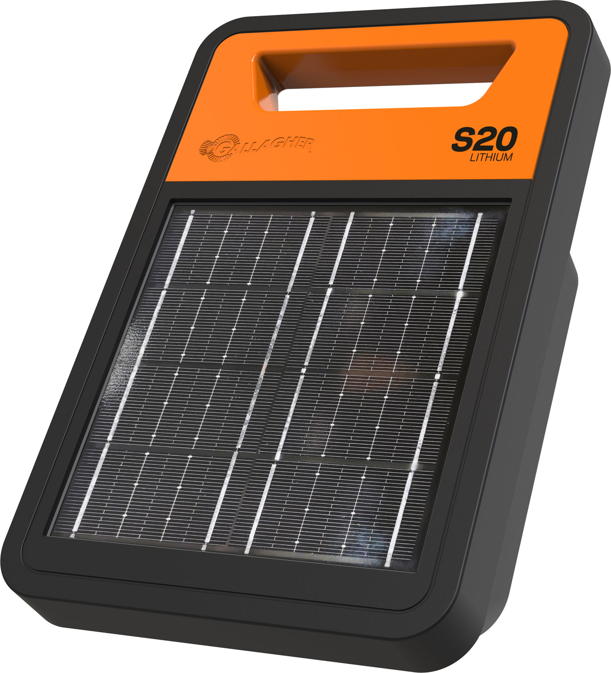 Gallagher S20 Solar Powered Energiser Inc Lithium Battery