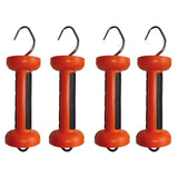 Soft Touch Gate Handle Regular, orange - cord or wire | Pack of 4 | ST |