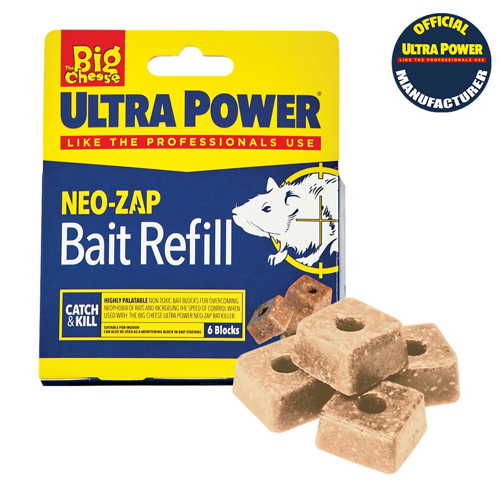 Refill bait pack for Big Cheese Electronic Rat Killer STV721