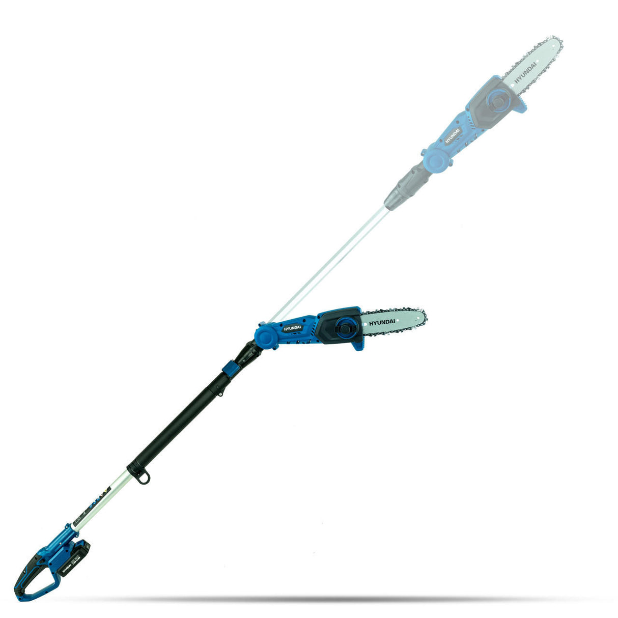 Hyundai 20V Li-Ion Cordless Pole Saw / Pruner - Long Reach Battery Powered Pole Saw | HY2192