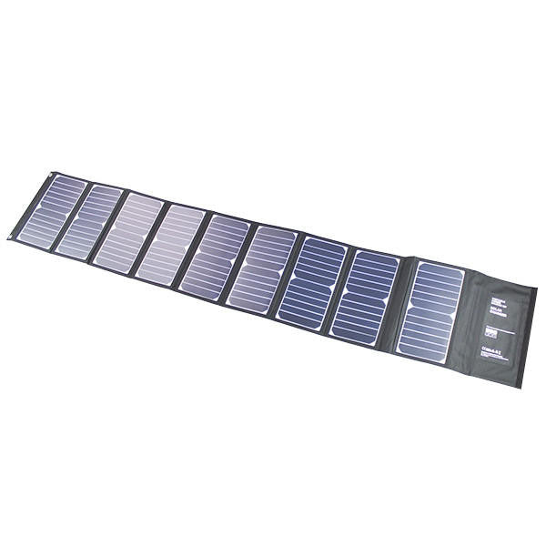 Hyundai H60 60W Portable & Foldable Solar Charger With USB & DC Connectivity