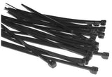 200mm x 4.8mm Cable Tie - Black - Packs of 100