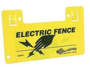 Warning Sign for Electric Fence | ST |