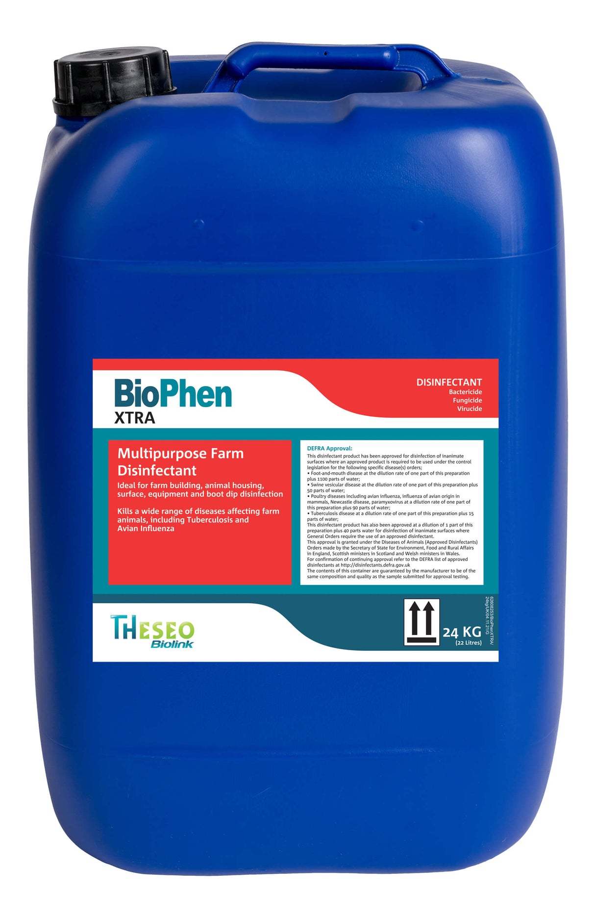 BioPhen Xtra Phenolic Disinfectant - 24kg