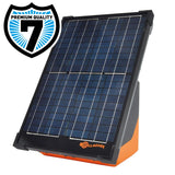 Gallagher S200 solar fence energiser incl. two 12 volt batteries