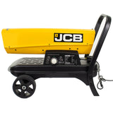 JCB 70,000BTU / 20kW Diesel Space Heater, 496m³ Coverage, Kerosene or Diesel, Thermostat | JCB-SH70D | ST |