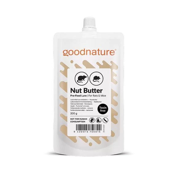 Goodnature Rat & Mouse Lure Pouch - Nut Butter - 200g Pouch