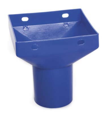 Final Outlet Spout, Square to Round, 75mm