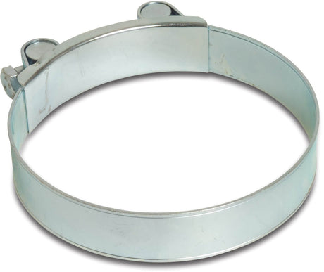 98-103mm Hose Clamps, with Bolt - Galvanised