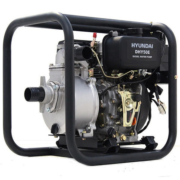  Hyundai DHY50E 50mm Electric Start Diesel Water Pump 
