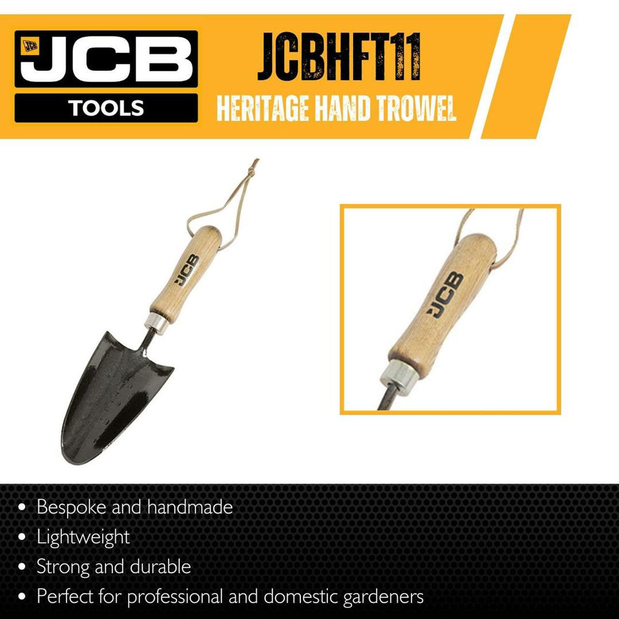 jcb tools JCB Heritage Hand Trowel | JCBHFT11