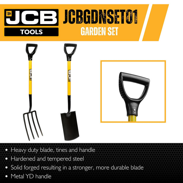 jcb tools JCB Solid Forged Garden Set | JCBGDNSET01