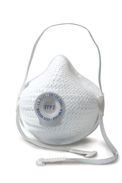 FFP2 - Moldex Particulate Respirator, 3155 Cupped with Valve Small (10 pack)