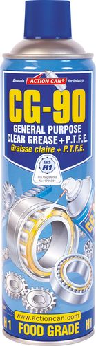 Clear Grease / PTFE Aerosol Food Grade