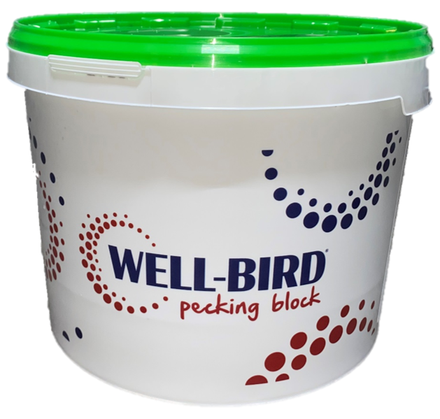 Well Bird Organic Pecking Block - Organic Pecker Blocks for Chickens 14kg