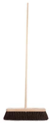 18" Medium Gumati Fibre Platform Broom / Brush