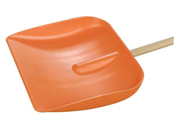 Snow Shovel c/w Straight Handle (Orange)