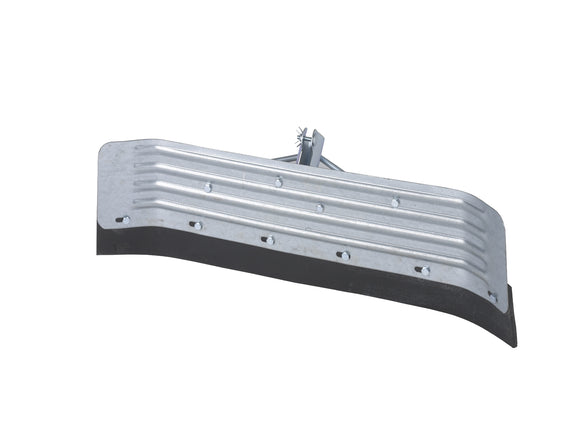 600mm Heavy Duty Galvanised Squeegee - Angled sides - Supplied with Handle