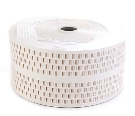 250mm Egg Belt with 8 Square holes - for Vencomatic - 100m Roll - £3.50/m