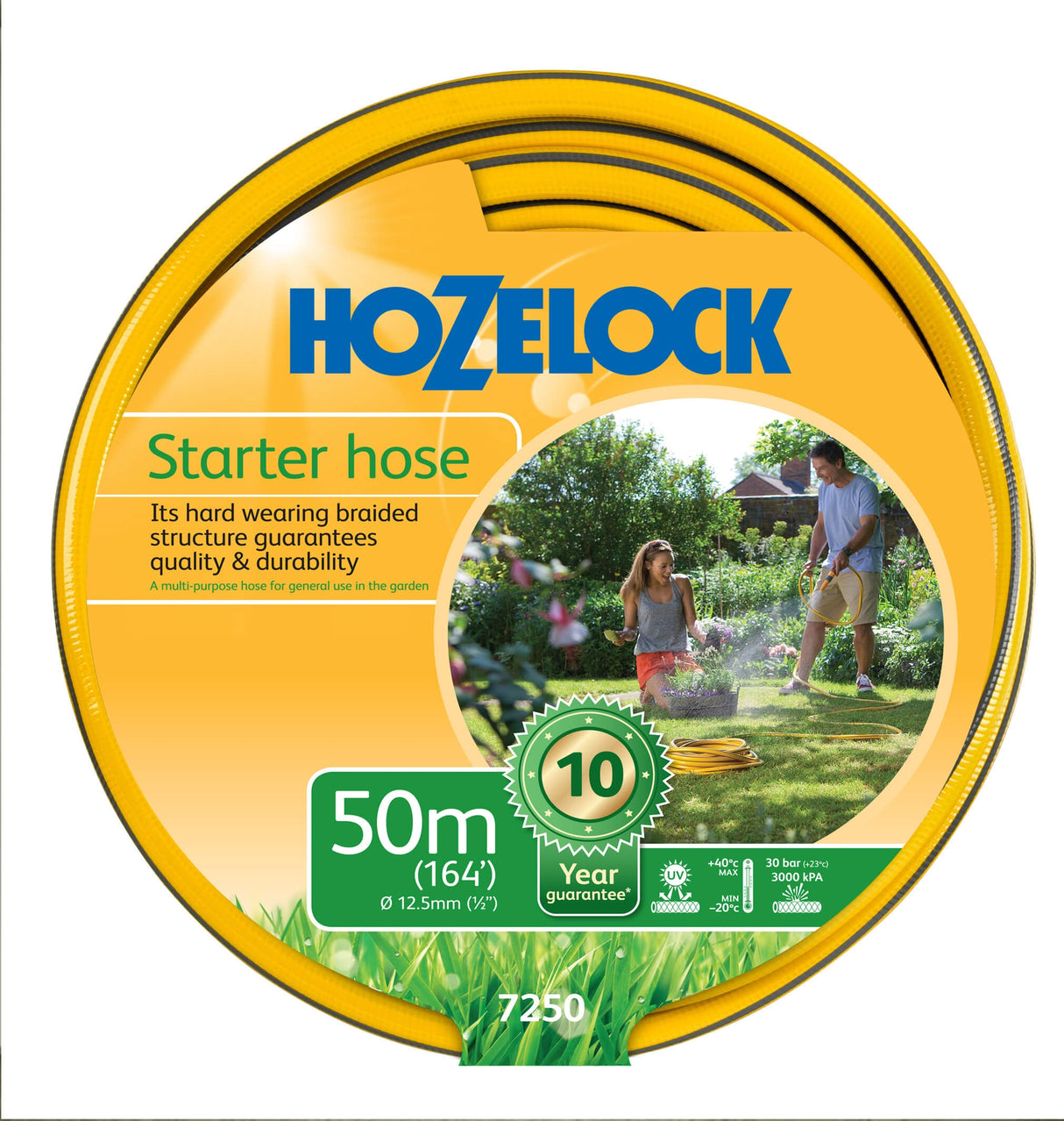 Hozelock 50m Starter Hose without Fittings