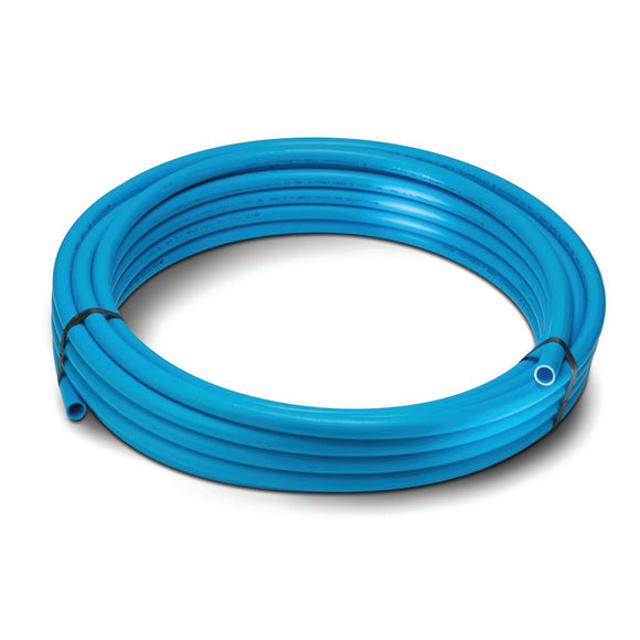 Blue MDPE Pipe 20mm x 25mtr coil - Service Pipe - Polypipe