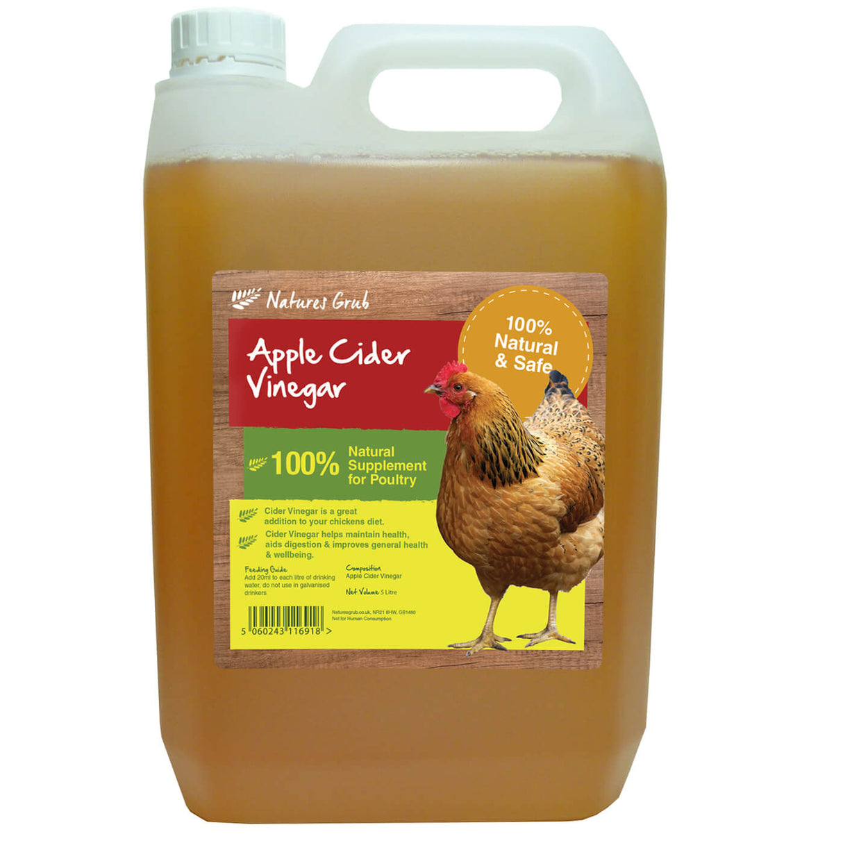 Apple Cider Vinegar 5lt
