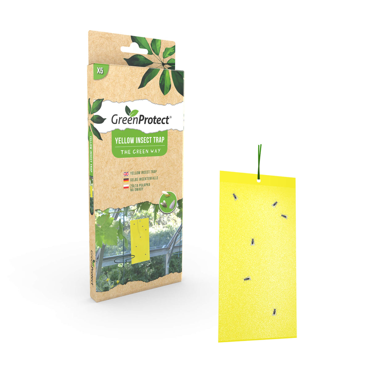 Yellow Insect Trap from green Protect