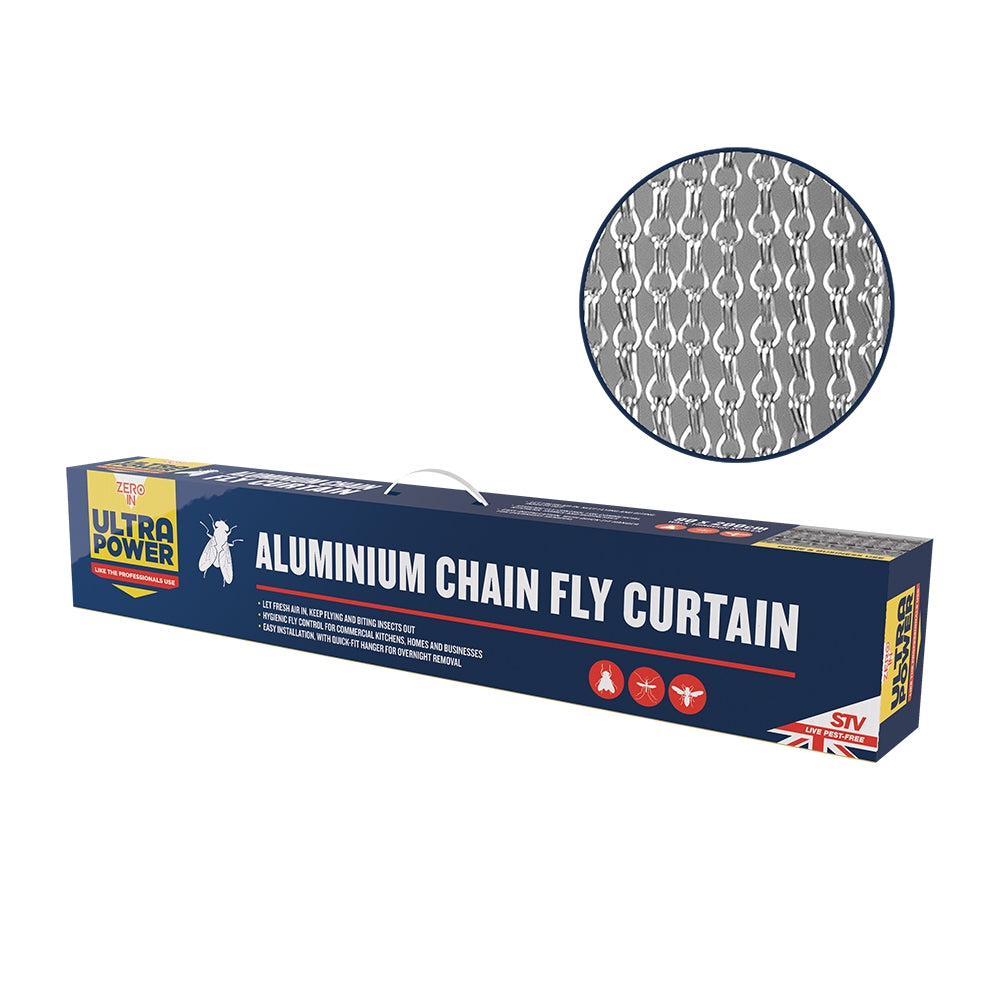Aluminium Chain Fly Curtain - Zero in - Ultra Power