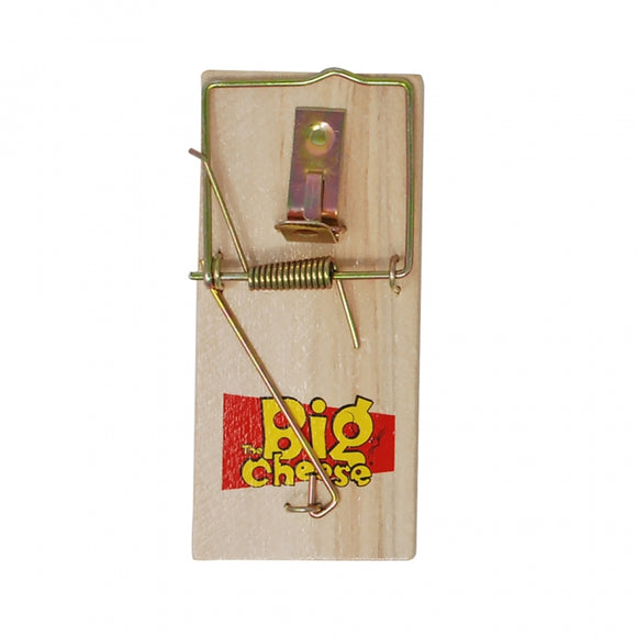 Big Cheese Wooden Mouse Trap - 4 Pack