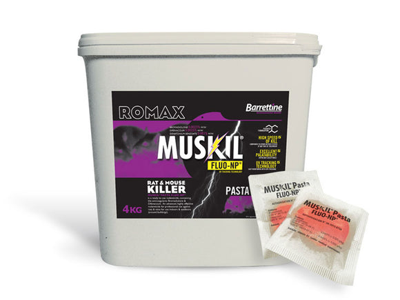 Romax Muskil Pasta Bait - 4kg - Professional Use Only