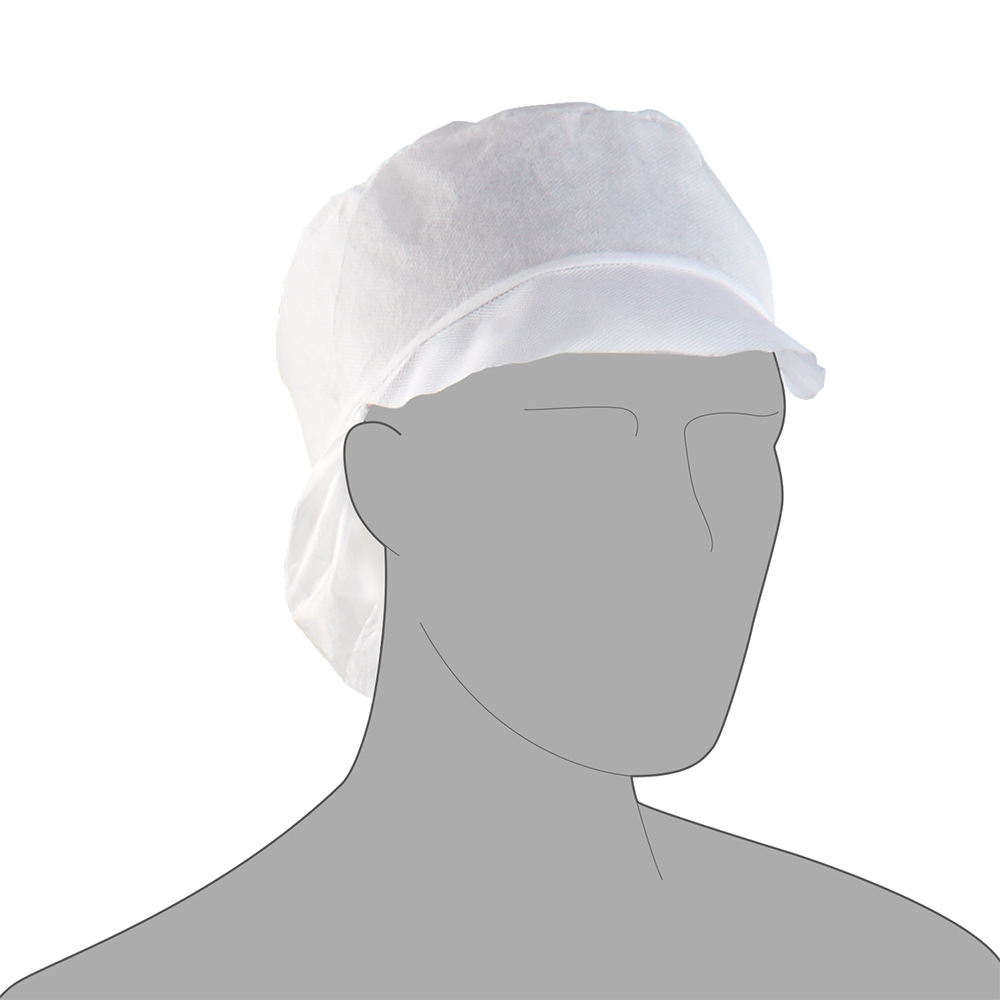 Snood Caps - White - 100 per pack