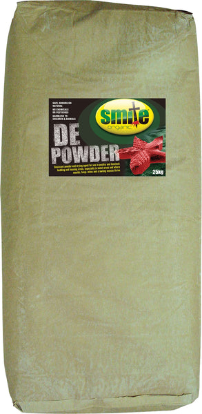 Smite Organic - Diatomaceous Earth 25kg Sack