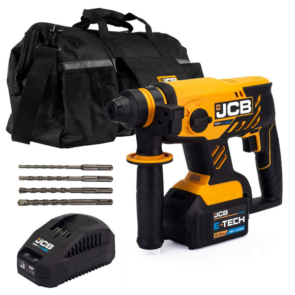 jcb tools JCB 18V Brushless SDS 1x5.0Ah in 20