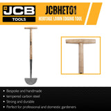 jcb tools JCB Heritage Lawn Edging Tool Wide hilt | JCBHET01