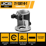 jcb tools JCB Trimmer Router Base | 21-18RT-B-T 