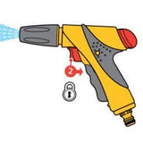 Hozelock Jet Spray "Plus" Gun complete with 2185 Connector